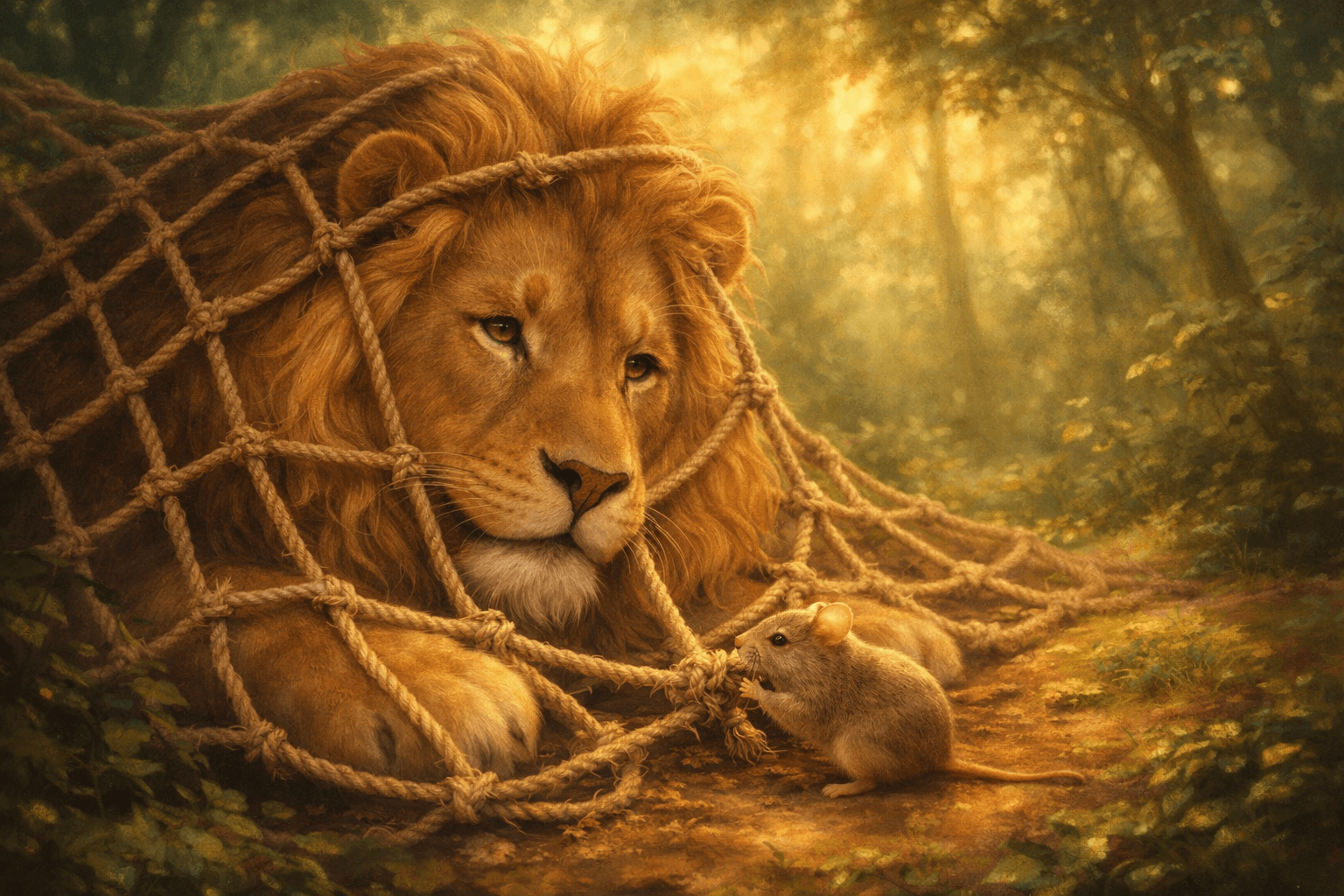 O Leão e o Rato